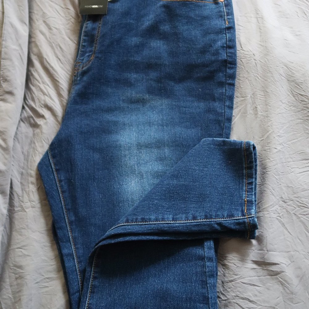 First Pick High Rise Denim Jean - Picture 2 of 4